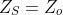 Z_{S}=Z_{o} \frac{(Z_{R}+Z_{O}\tan h\gamma l)}{(Z_{o}+Z_{R}\tan h\gamma l)}
