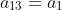 a_{13}=a_1+12r