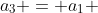 a_3 = a_1 + 2r