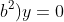 3abx-2(a^2+b^2)y=0