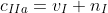 c_{IIa}=v_{I}+n_{I}