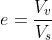 void ratio formula