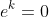e^{2y}-e^y cdot e^k+e^k=0