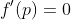 \large [g(p)-p] \frac{\mathrm{d} x}{\mathrm{d} p} +g'(p)x + f'(p)=0