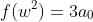 f(1)+f(w)+f(w^2)=3a_0+a_1(1+w+w^2)+a_2(1+w^2+w^4)+a_3(1+w^3+w^6)+...