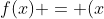 f(x) = (x+1)(x-1)(x-3)(x-2)