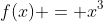 f(x) = x^{3}+3x^{2}-4x-12