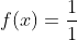 gif.latex?f(x)=\frac{1}{1&plus;x^2}