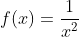 f(x)=frac{1}{x^2+x+1}