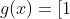 g(x)=[1+log_{3}( x-1)]^3