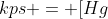 kps = [Hg^{+2}] [I^-]^2