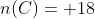 n(A)+n(B)+n(C)= 18