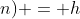 2 log(k+n) = h