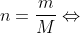 n=\frac{m}{M}\Leftrightarrow m = 5595\times 159,70 = 8,94\times 10^{5}\: g
