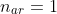 n_{ar}=1+frac{N.lambda}{2.d}