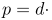 \Delta p=d\cdot g\cdot \Delta h\: ,
