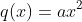 q(x)=ax^2+bx+c