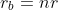 r_{b}=nr