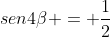 sen4eta = frac{1}{2}