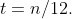 t=n/12.