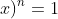 (1+x)^n=1+nx