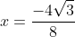 Find the roots of the quadratic equations 4x^2+4\sqrt{3}x+3=0 by applying the quadratic formula ?