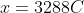 x=3288C