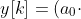y[k]=(a_0\cdot x[k]+a_1\cdot x[k-1]+a_2\cdot x[k-2]...)-(b_1\cdot y[k-1]+b_2\cdot y[k-2]...)