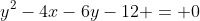 C: x^{2}+y^{2}-4x-6y-12 = 0