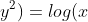 log(x^2+y^2)=log(x+y)^2