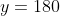 (180-alpha)+x+y=180