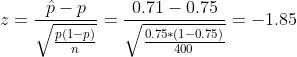 0.71-0.75 P-p (1-p/0.75-(1-0.75)