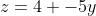 \left\{\begin{matrix} x+2y+z=4\\ -5y+z=-4 \\ -5y-z=-6 \end{matrix}\right.