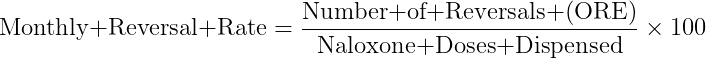 Reversal Rate Formula
