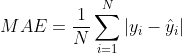 formula MAE