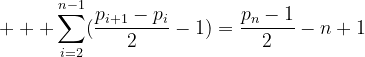 png.latex?\dpi{120}    Suma diferențelor nr prime consecutive de la 3 în sus este:  <img src=