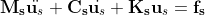 Equation of motion for substructure