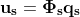 Displacement in terms of component modes