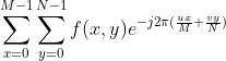 Fourier Transform Formula