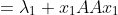 \begin{align*}Ax_1&=\lambda_1 x_1\\AAx_1&=A\lambda_1 x_1\\A^2x_1&=\lambda_1(A x_1)\\A^2x_1&=\lambda_1(\lambda_1 x_1)\\A^2x_1&=\lambda_1^2 x_1\end{align*}