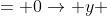 \begin{align*}x &= 0\\\rightarrow y &= 2(0) + 2 = 2\end{align*}