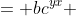 \begin{align*}a^x &= b\\c^{yx} &= c^z\\ \rightarrow yx&=z\\ x&=\frac{z}{y}\end{align*}