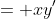 \begin{align*}x'&= x\\y'&=2k-y\end{align*}