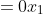 \begin{align*}3x_1-3x_2&=0\\x_1&=x_2\end{align*}