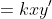 \begin{align*}x'&=kx\\y'&=ky\end{align*}