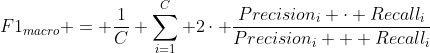 Macro F1