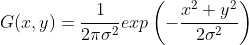 Gaussian Function