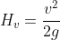فرمول محاسبه هد سرعت