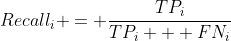 Recall_i