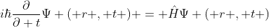 Schrödinger equation